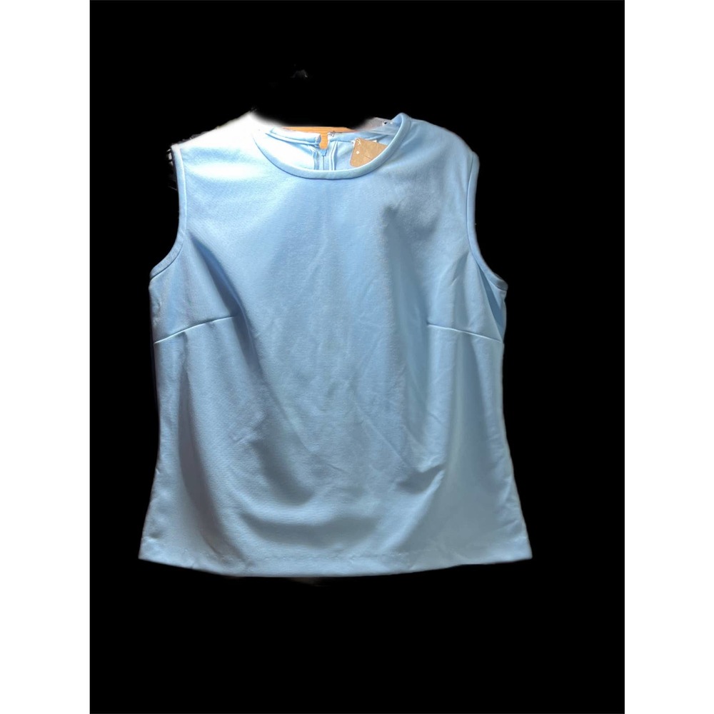 Vintage Baby blue sleeveless top